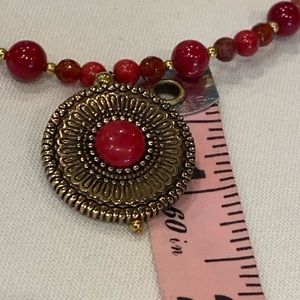 Studio Barse Jewelry - Coral and bronze necklace!!! Studio Barse Jewelry - Coral and bronze necklace!!!
